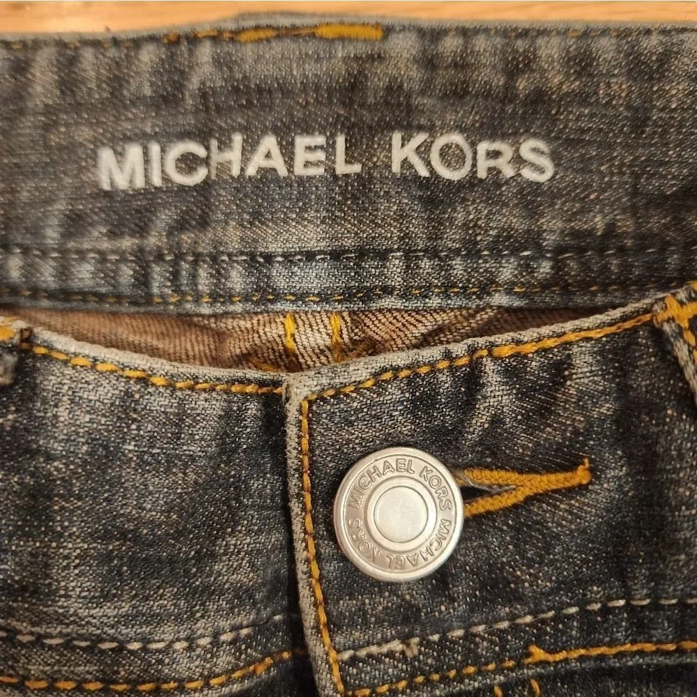 MICHAEL KORS vintage designer straight leg jeans | size 6